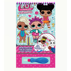 Aquabook LOL Surprise - com Caneta Mágica