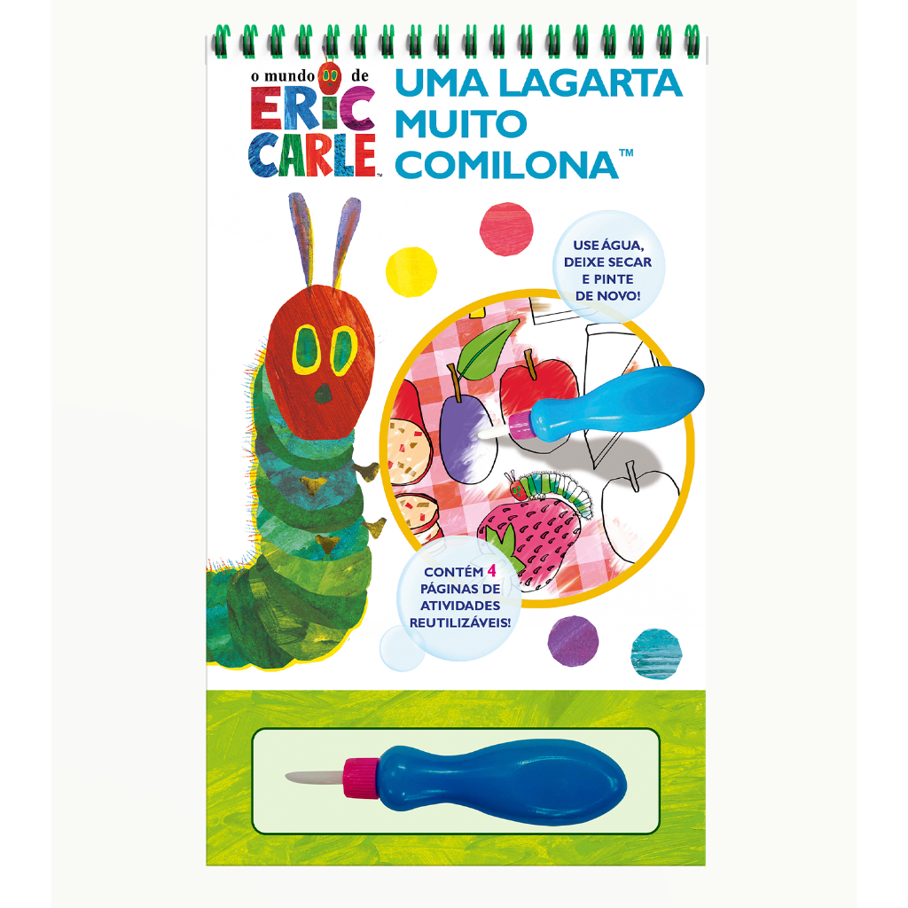 Eric Carle, Uma Lagarta Muito Comilona - Aquabook - Books & Magazines