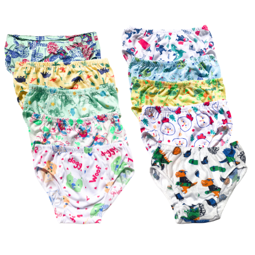 Kit Cueca infantil slip confortável forro algodão em Oferta na Shopee