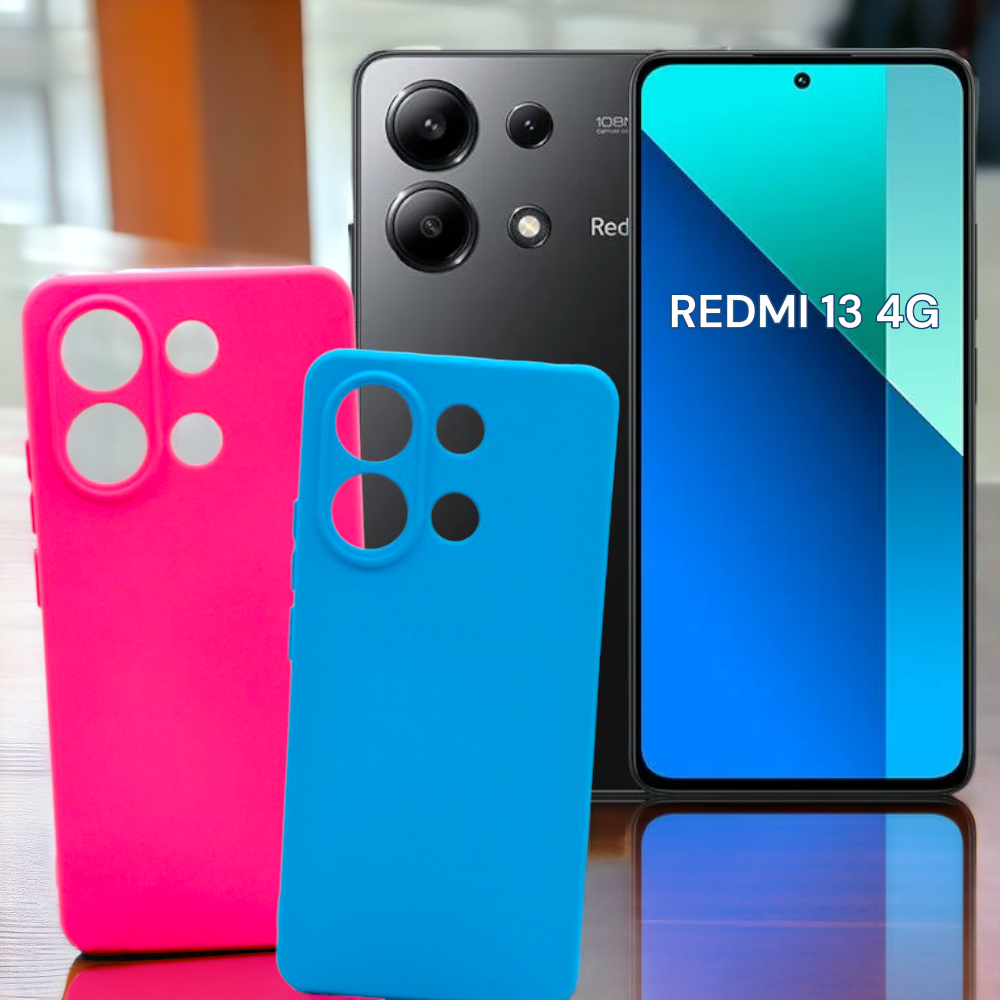 Capa De Silicone Interior Aveludada XM Redmi 13 4G
