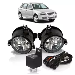 Kit Farol Milha Auxiliar Gol G4 2006 2007 2008 2009 2010 2011 2012 2013 2014