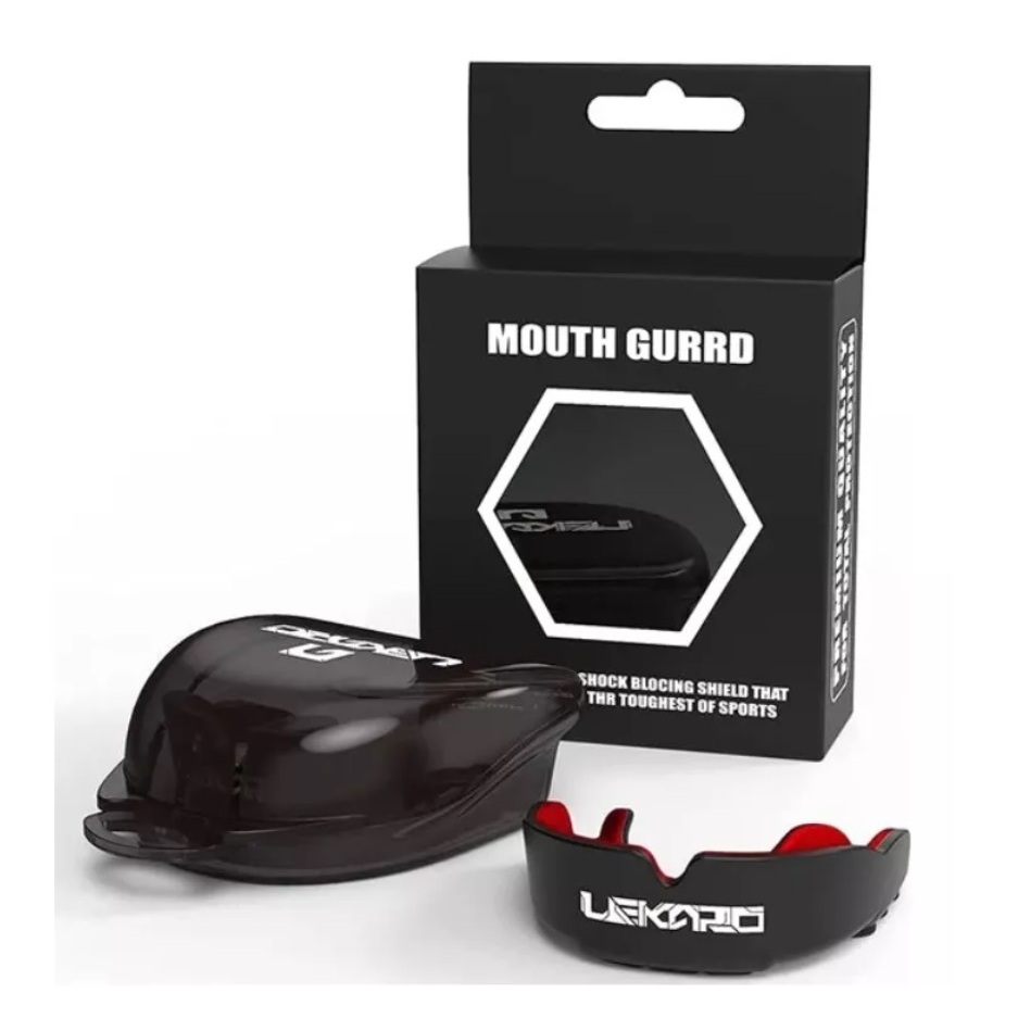 Protetor Bucal Adulto Boxe Jiu Jitsu Muay Thai Na Caixa