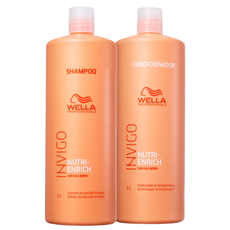 Kit Wella Professionals Invigo Nutri-Enrich - Shampoo 1L e Condicionador 1L