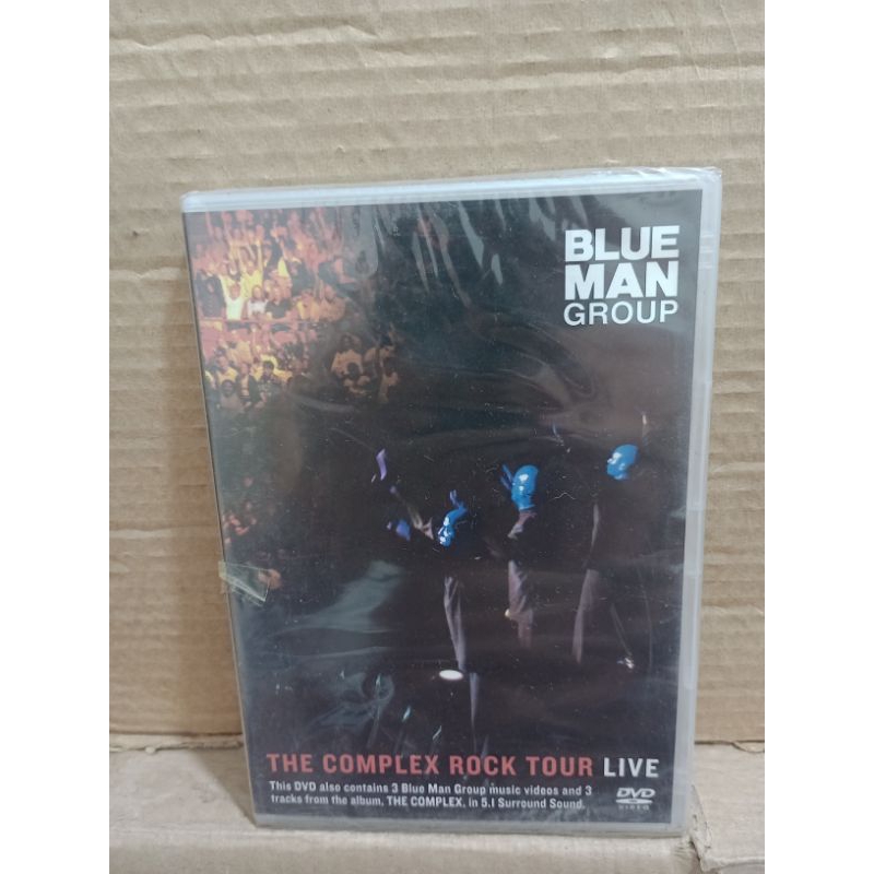DVD BLUE MAN GROUP- THE COMPLEX ROCK TOUR LIVE (ORIGINAL/LACRADO)