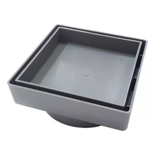 Ralo Oculto 10x10 Seca Piso Porcelanato Inteligente Cinza em Oferta na Shopee