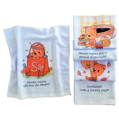Pano De Prato Shopito Oficial Shopee Lovers Kit Com 5 Peças
