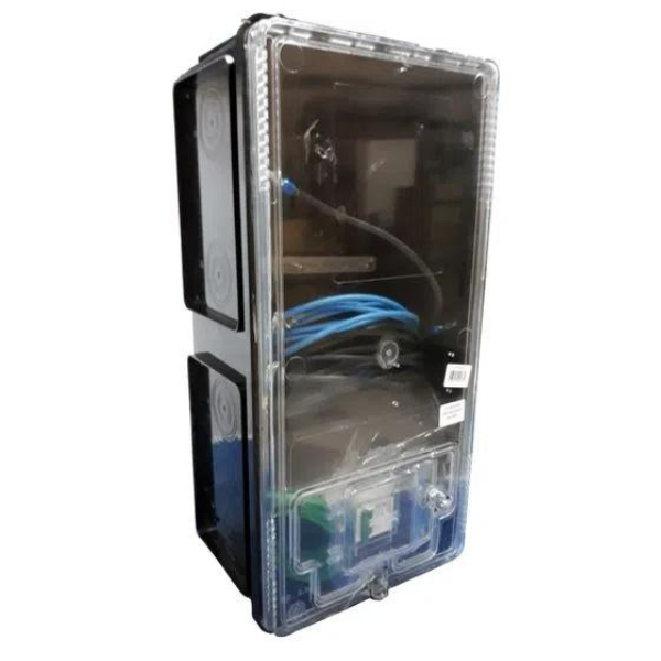 Caixa De Luz 1 Medidor Visor Lateral Padrão Enel Montada PROMOÇÃO