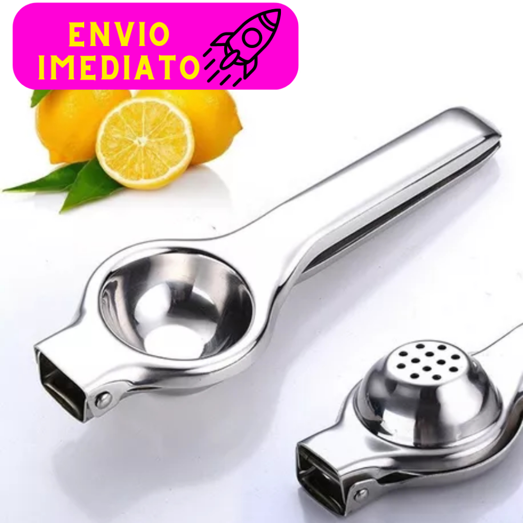 Espremedor De Limão Aço Inox Ferramenta Indispensável Utensílio Prático