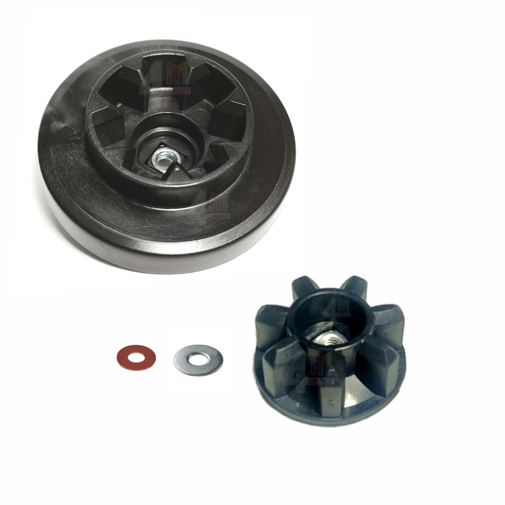 Kit Arraste Motor Copo Compatível Philco PLQ Reverse Britânia BLQ Revert