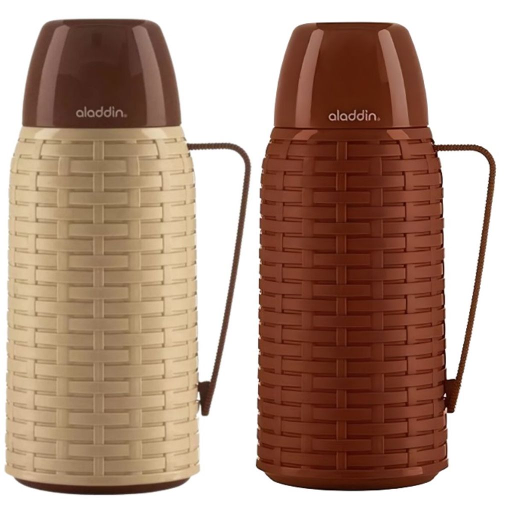 Garrafa Cafe Termica Aladdin 1L Original Rattan Cha Chimarrao em Oferta na Shopee