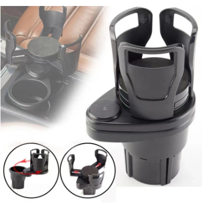 Suporte Para Copo De Carro Celular Garrafa Comida E Bebida Suporte De Armazenamento Multifuncional Base Rotativa