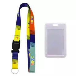 Chaveiro Cordão Tdah + Porta Cracha