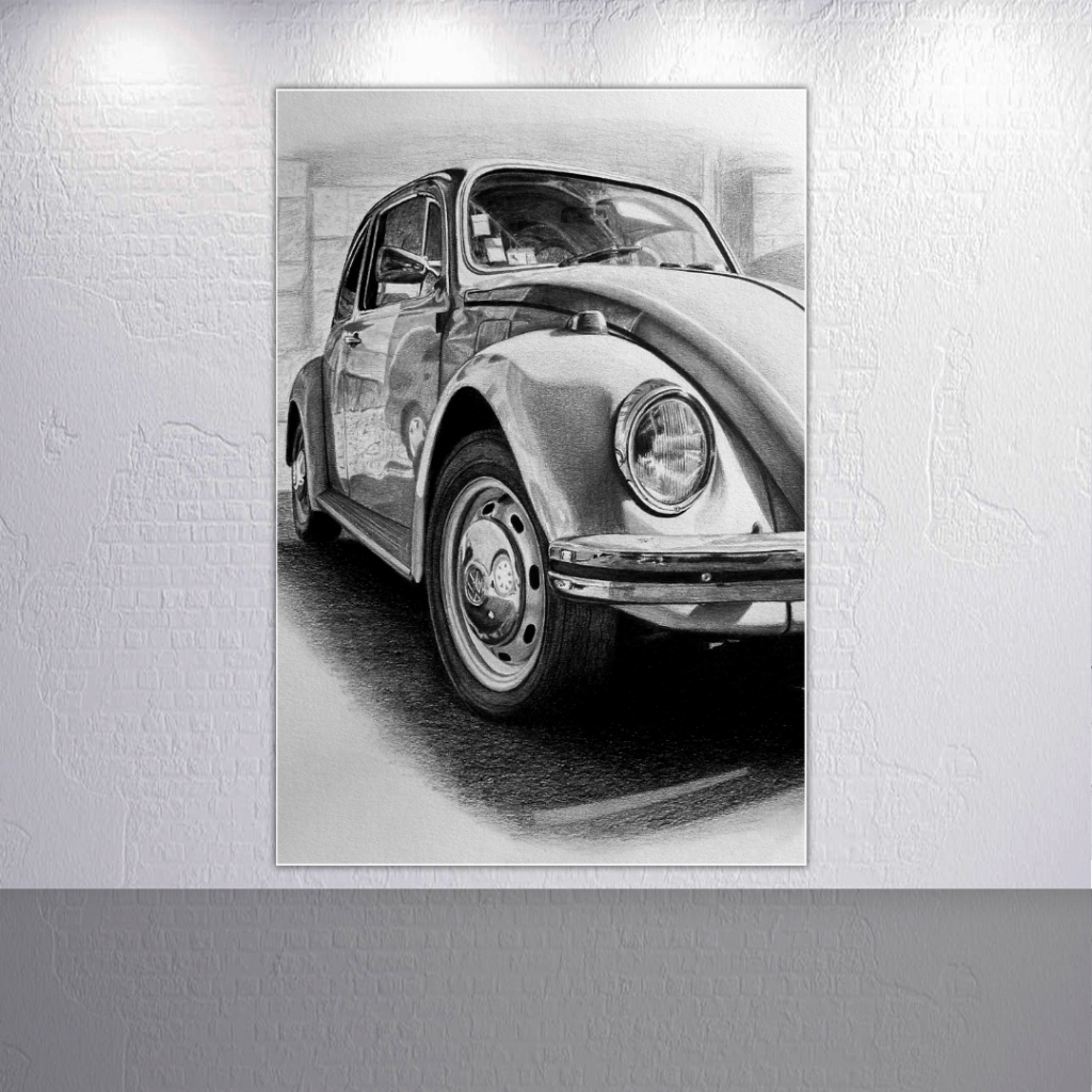 Decoração Festa Painel Carro Antigo Fusca Capas Cilindro P M G Sublimadas Redondo Retangular