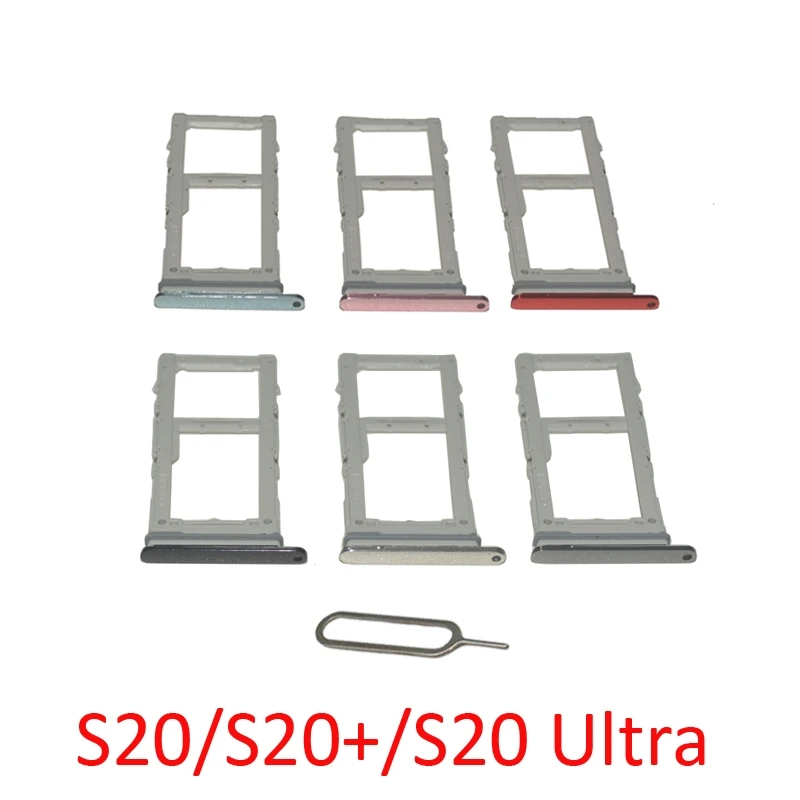 Gaveta Porta Chip Bandeja SIM Card Compatível De Galaxy S20/S20Plus/S20Ultra