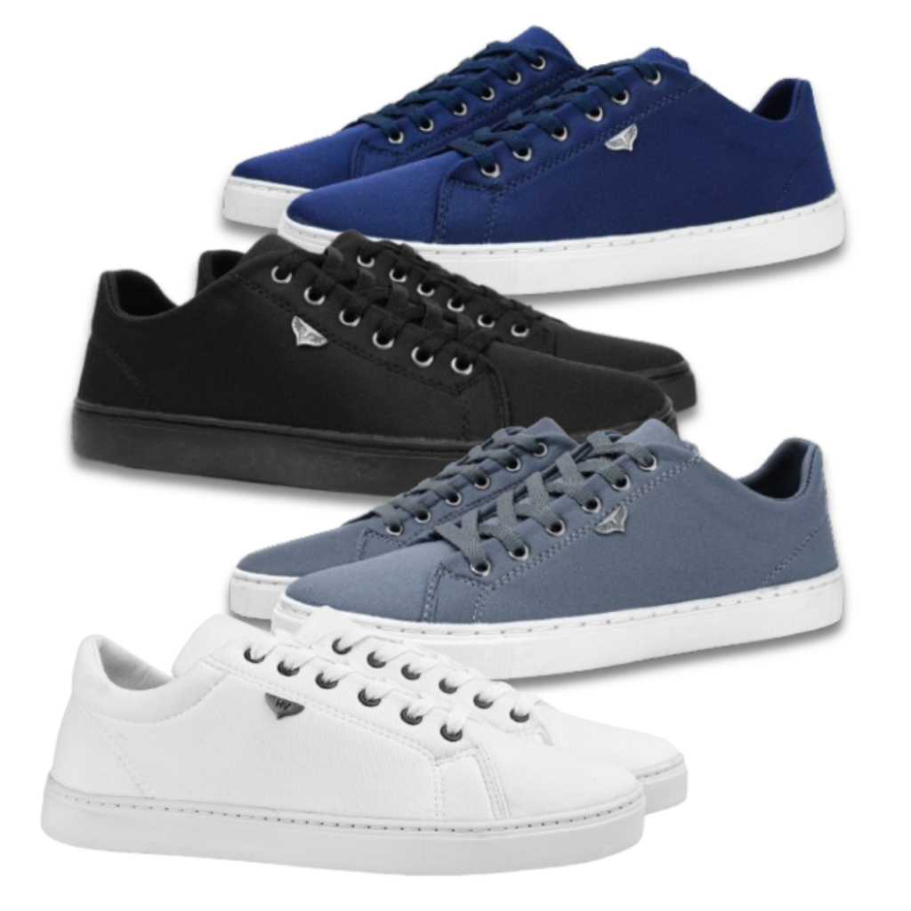 Kit 4 tênis masculino 4 pares sapatenis masculino moderno SUPER PROMOÇÃO