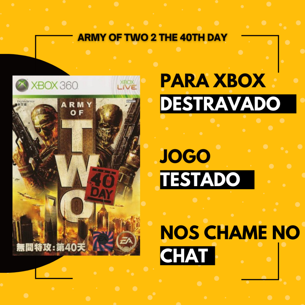 Army Of Two 2 Xbox 360: Onde Comprar | BuscaProdutos