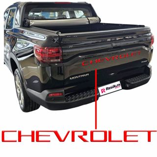 Adesivo Resinado Traseiro Vermelho Refletivo Montana 2022 2023 2024 3d em Oferta na Shopee