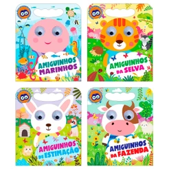 Coleção Meus Olhinhos Divertidos - Kit com 4 Livrinhos