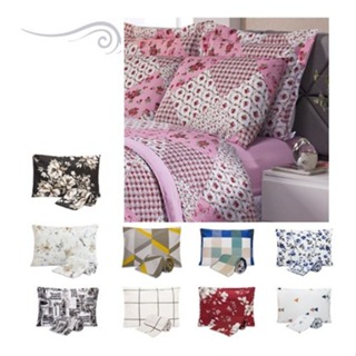 Kit 5 Jogos De Lençol Casal Padrão Com Elastico e Fronhas Casal 3 Peças Estampado Floral Geométrico em Oferta na Shopee