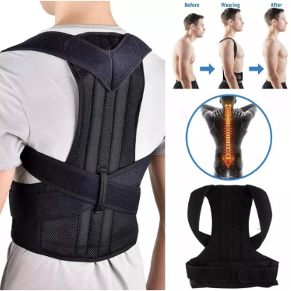 Corretor Postura Cinta Postural Para Coluna Corrigir Postura Protetor Lombar Corretor Ref: JBD002
