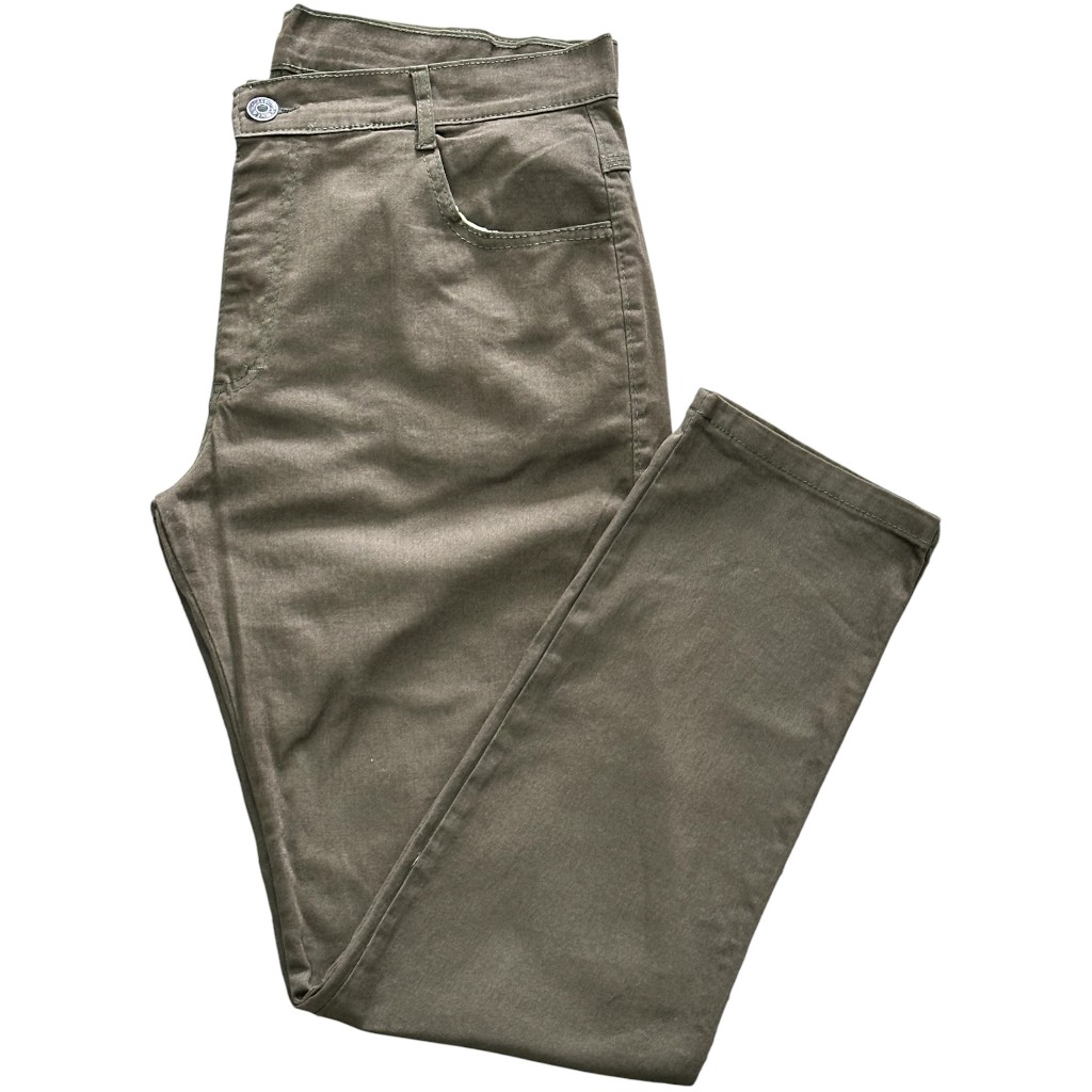 Calça masculina básica nova slim fit tradicional calça com ótima qualidade tecido de alta qualidade em Oferta na Shopee