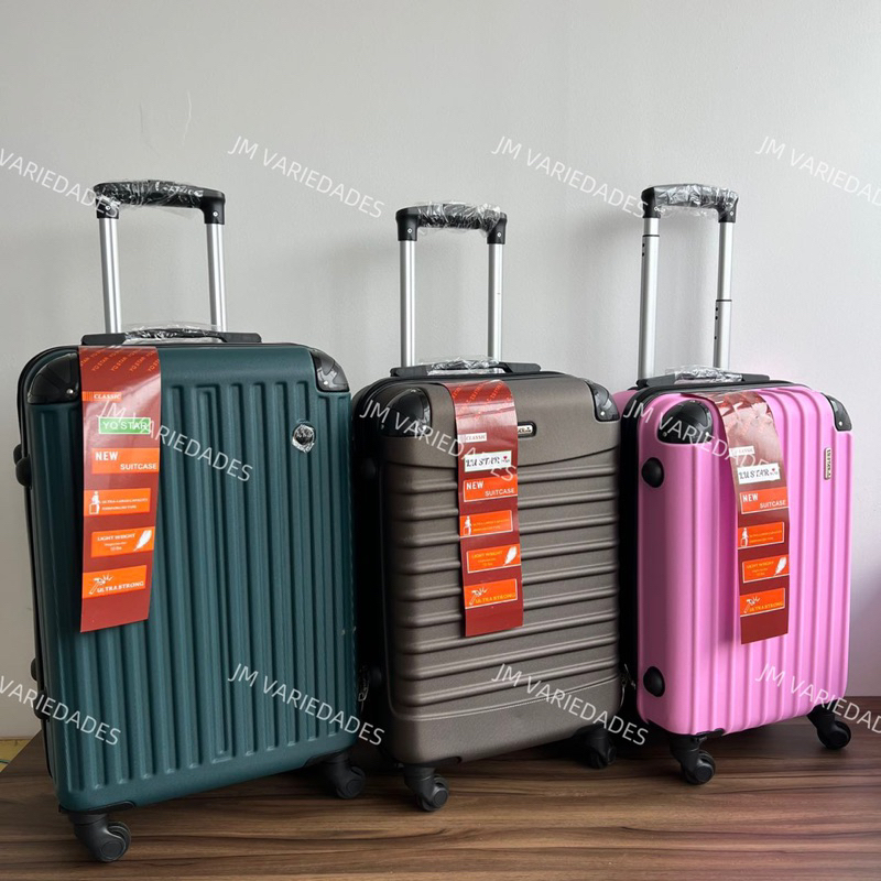 Mala De Bordo 10 kg Viagem Rodinhas 360° Abs varia tamnha modelos 2024 top