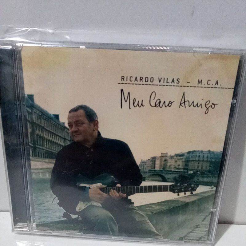 Cd Ricardo Vilas M.C.A Meu Caro Amigo Novo de Fabrica Original