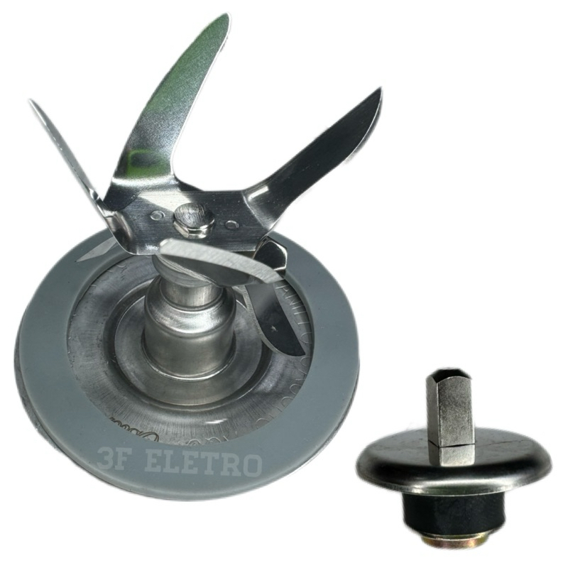Faca do Copo 6 Lâminas e Arraste do Copo para Liquidificador Oster Osterizer MultiChef Gourmet Versatile