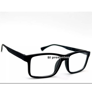 Armação Óculos de Leitura sem Grau Preto Emborrachado Flexível Descanso Gamer em Oferta na Shopee