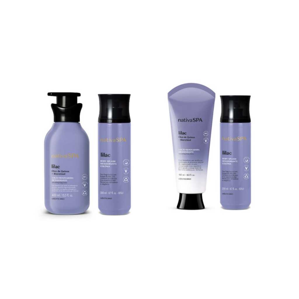 kit Lilac Nativa SPA O Boticário