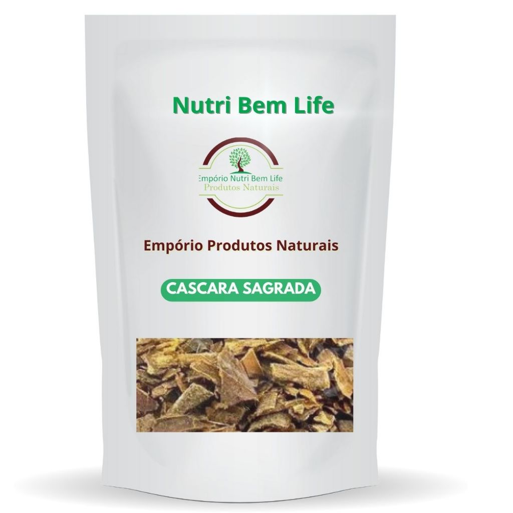 Cascara Sagrada para Chá - (Rhamnus Purshiana) em Oferta na Shopee