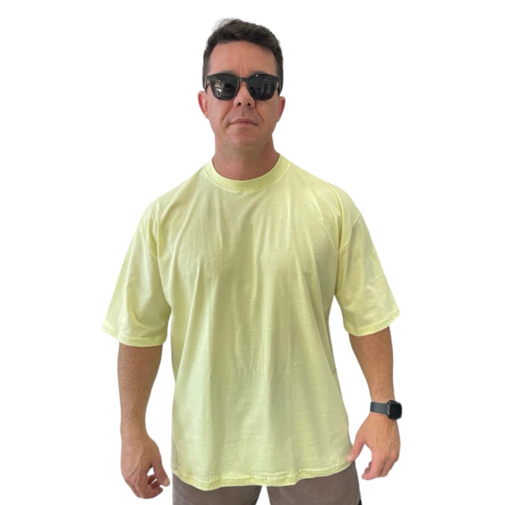 CAMISETA OVERSIZED AMARELA STECCHI SKATE SWAG