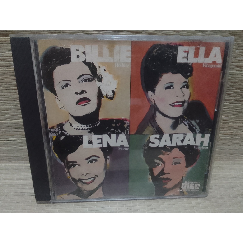 CD Billie Holiday, Ella Fitzgerald, Lena Horne, Sarah Vaughan - Billie, Ella, Lena, Sarah! - Ano 1980