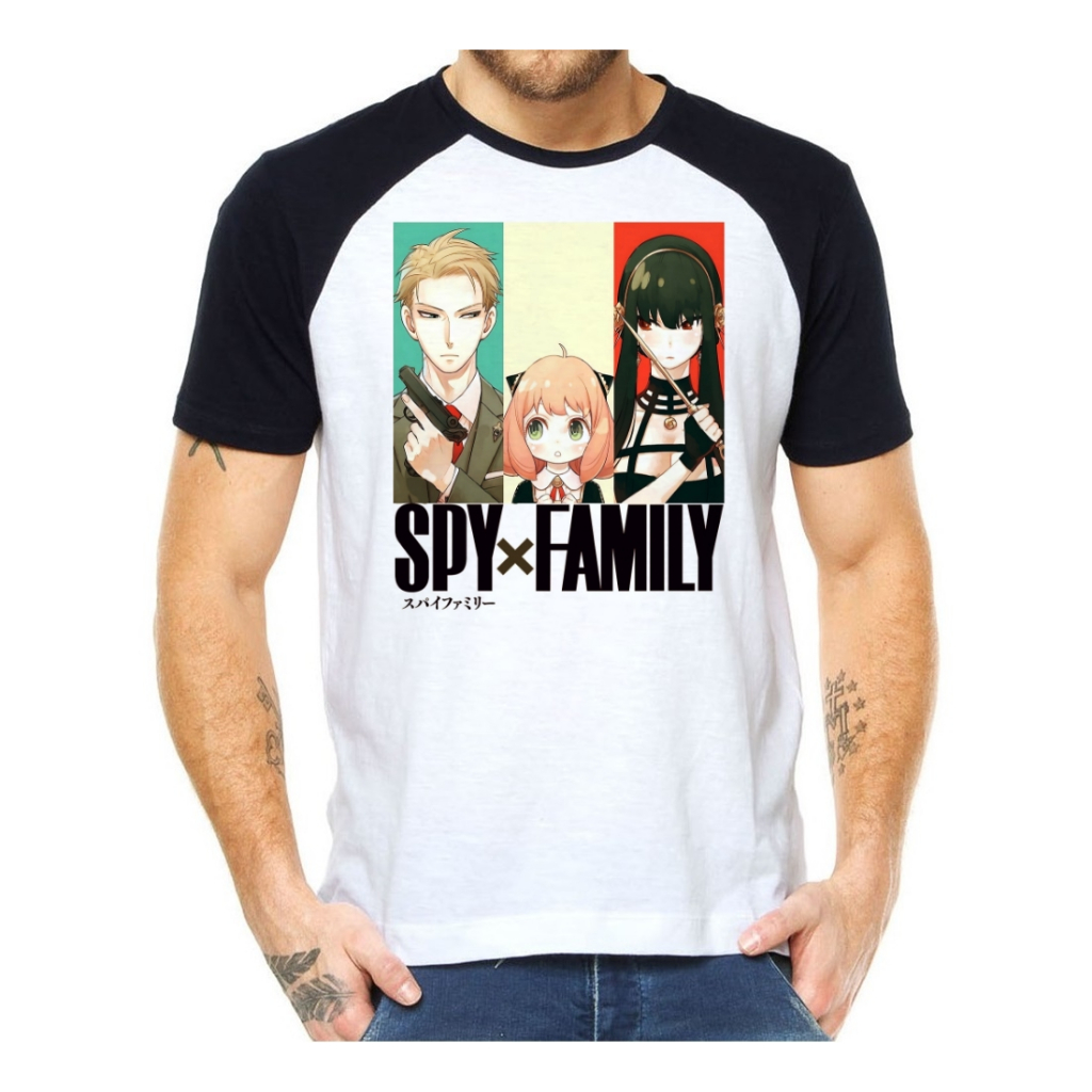 Camiseta Camisa Spy X Family Anya Twilight Loid Yor Anime