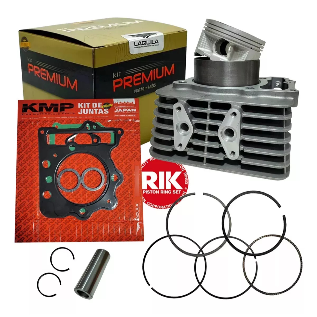 Kit Motor Honda Nx400 Falcon 1998 A 2015 Kmp Premium Original em Oferta na Shopee