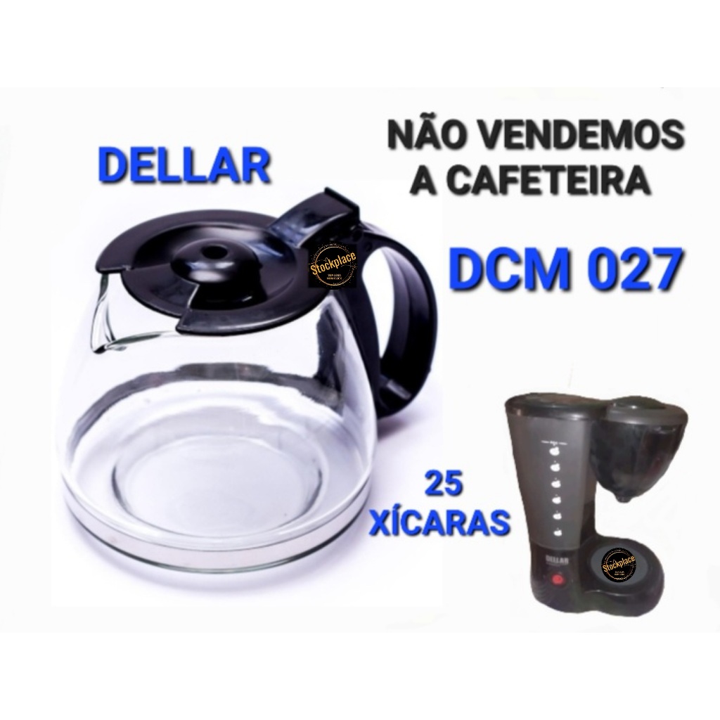 JARRA COMPATÍVEL PARA CAFETEIRA DCM 027 - DELLAR - 25 XÍCARAS