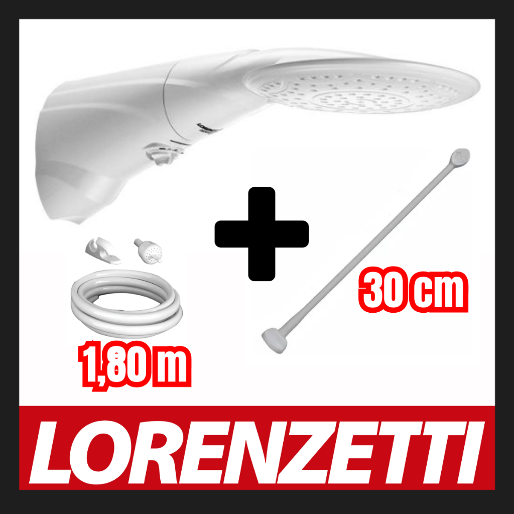 Chuveiro Ducha Advanced Turbo com Pressurizador 220v 7500W Lorenzetti