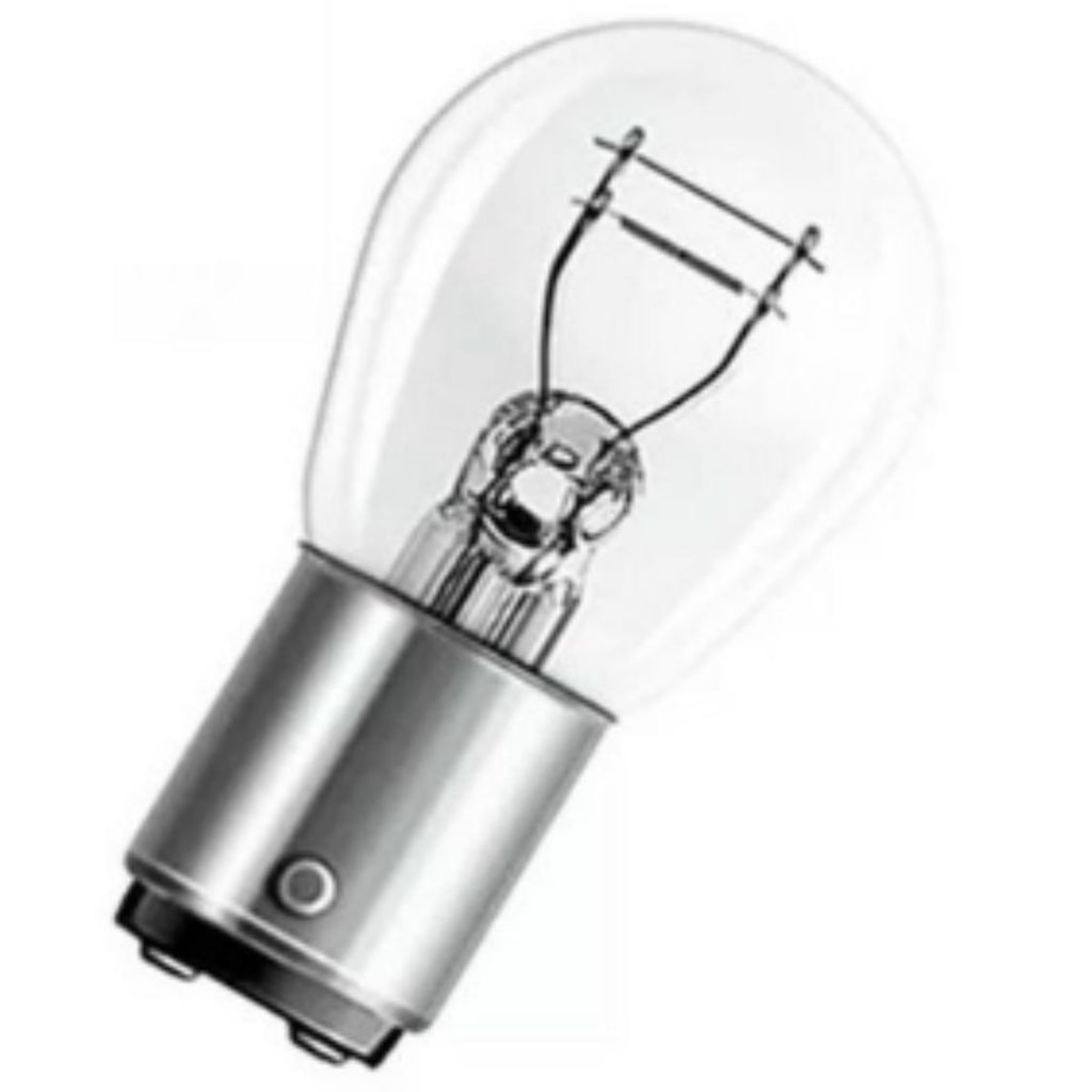 PAR Lâmpada Automotiva 2 Polos Cristal 12v P21/5w FREIO LANTERNA TRASEIRA