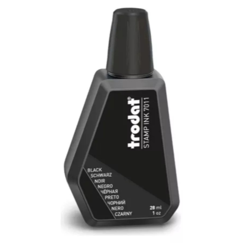 Tinta para Carimbo - Marca Trodat - Preta - 28ml