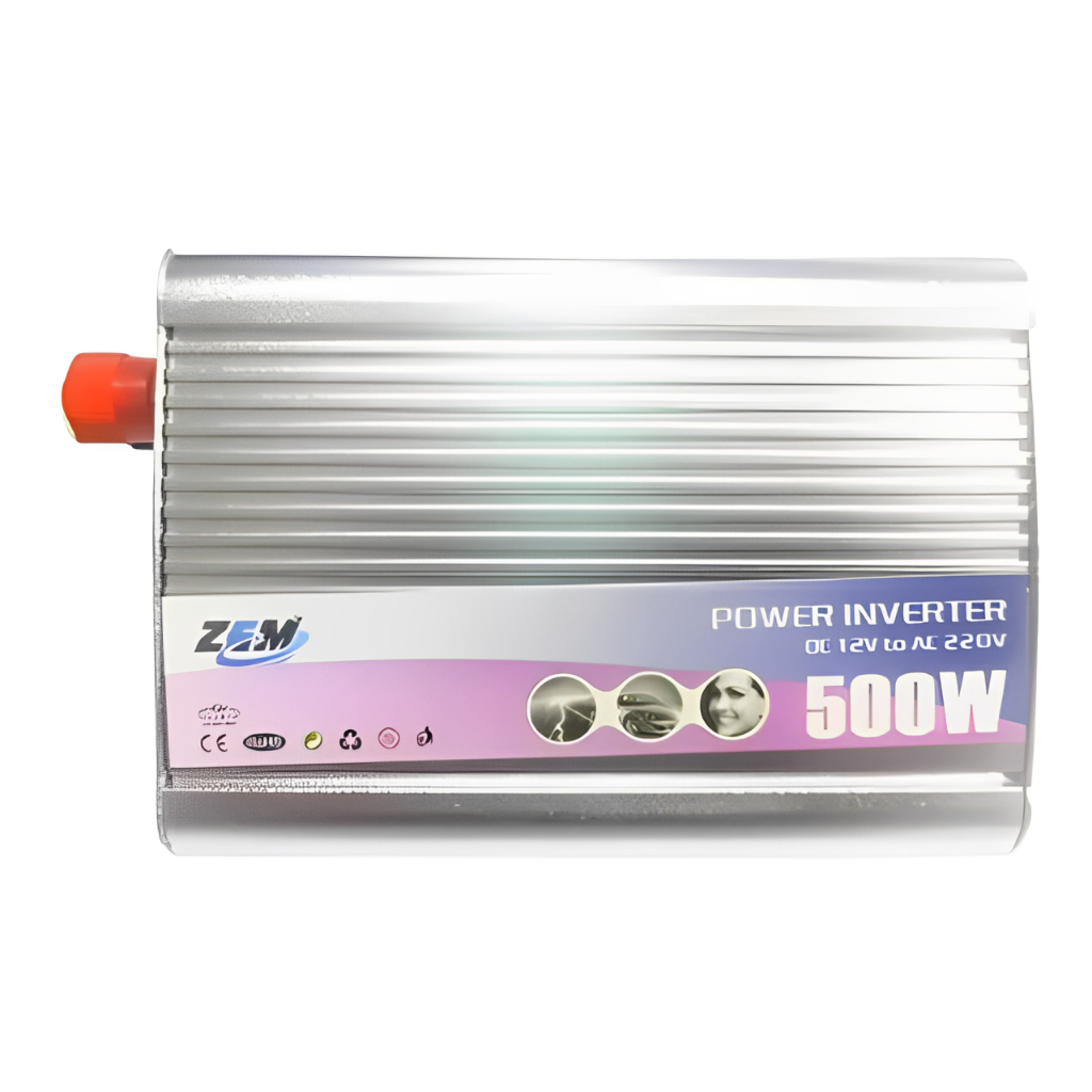 Inversor de Tensão ZEM - Conversor de 12V DC para 220V 500W 1000W 2000W USB
