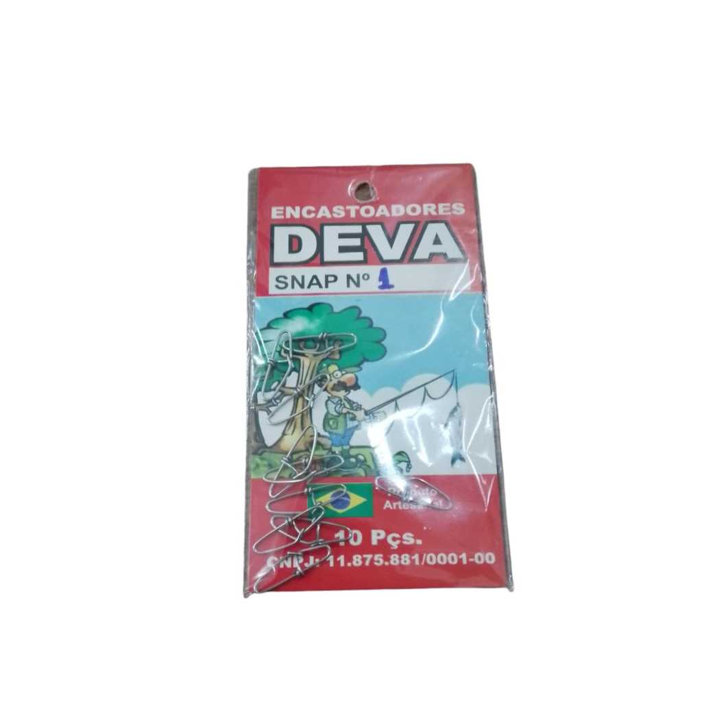 Snap de Pesca Deva Artesanal Nº1 Promoção Pronta Entrega