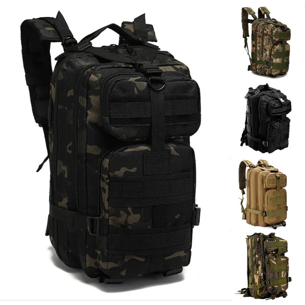 MOCHILA TÁTICA MILITAR 30 Litros à Prova D'água | A Mochila dos Aventureiros!