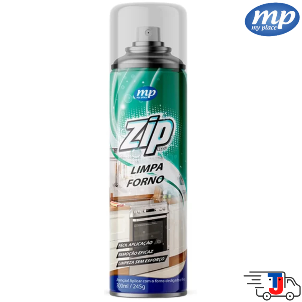 Limpa Forno Spray Zip Clean Remove Gordura My Place 300ml em Oferta na Shopee