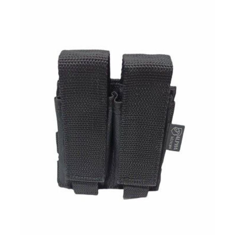 Porta Carregador de PT Preto Modular Molle Para Capa de Colete ou Cinto
