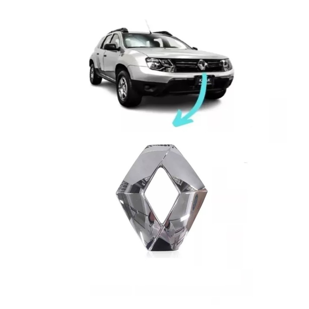 Emblema Grade Dianteira Duster/oroch 2016 2017 2018 Logo