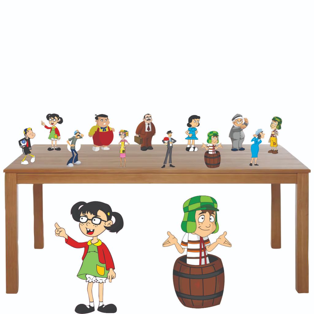 kit display   2 unidades para chao e 6 de  mesa em Oferta na Shopee