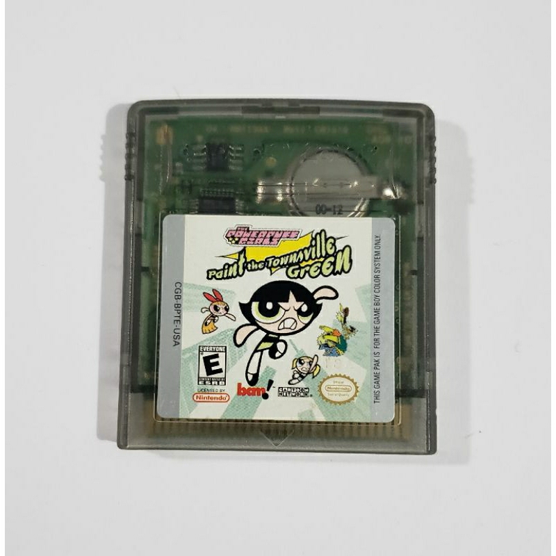 The Powerpuff Girls Paint The Townsville Green - Game Boy Color