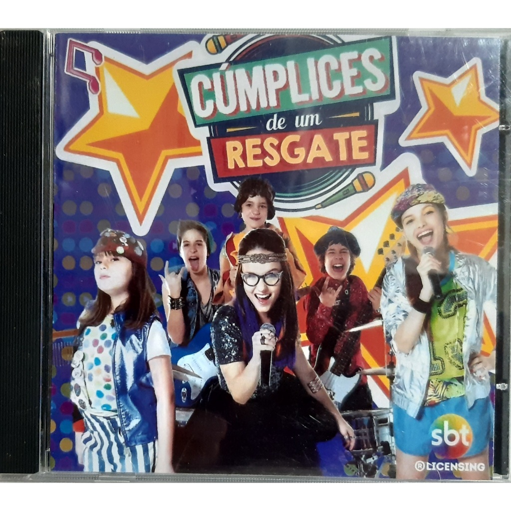 CD CUMPLICES DE UM RESGATE__LACRADO__PERSONALIZADO__não original