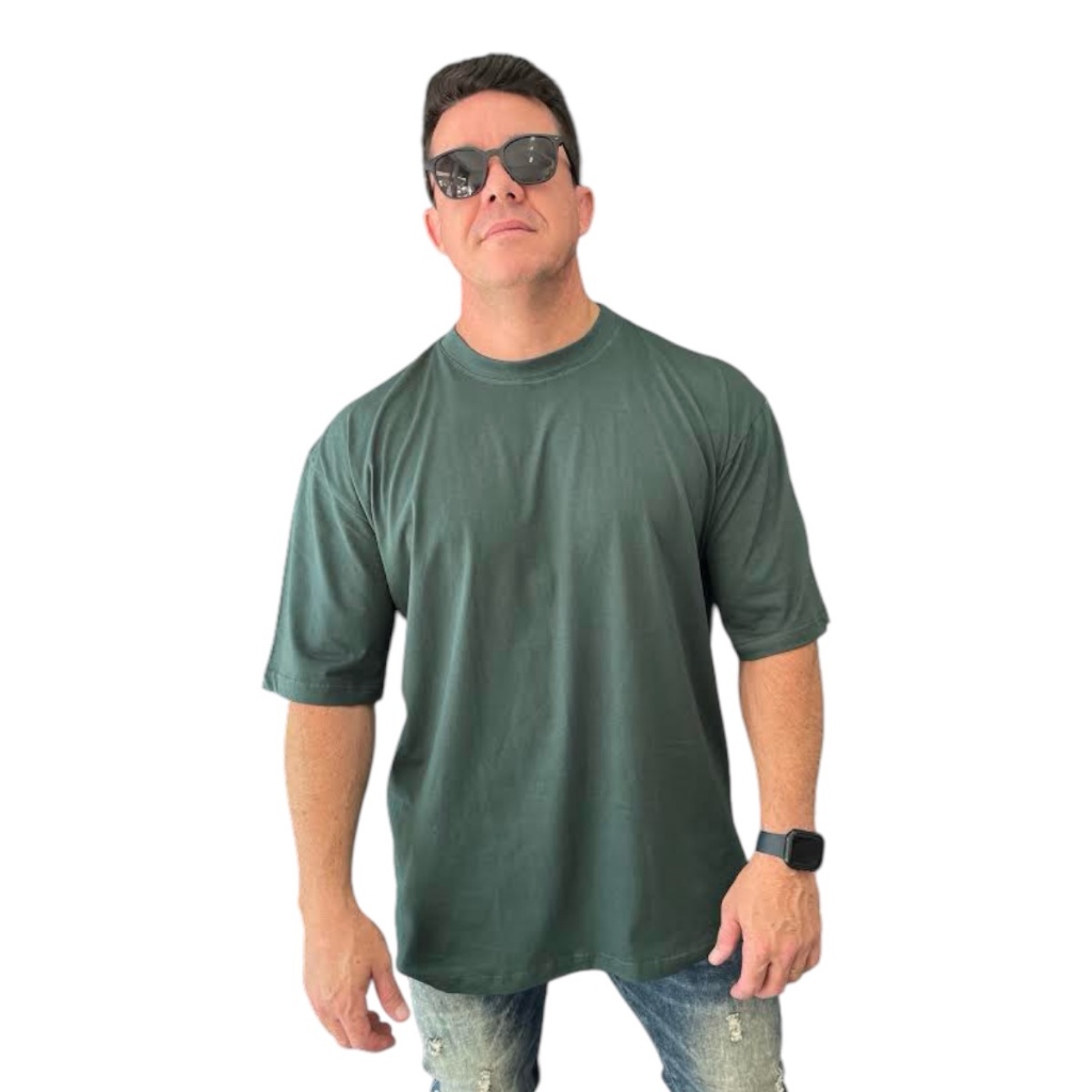 CAMISETA OVERSIZED MUSGO STREET LARGA STECCHI