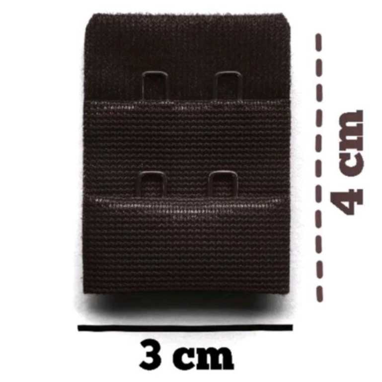 Kit 10 Pares de Fecho para Sutiã Body Colchetes Aviamento Costura Acabamento